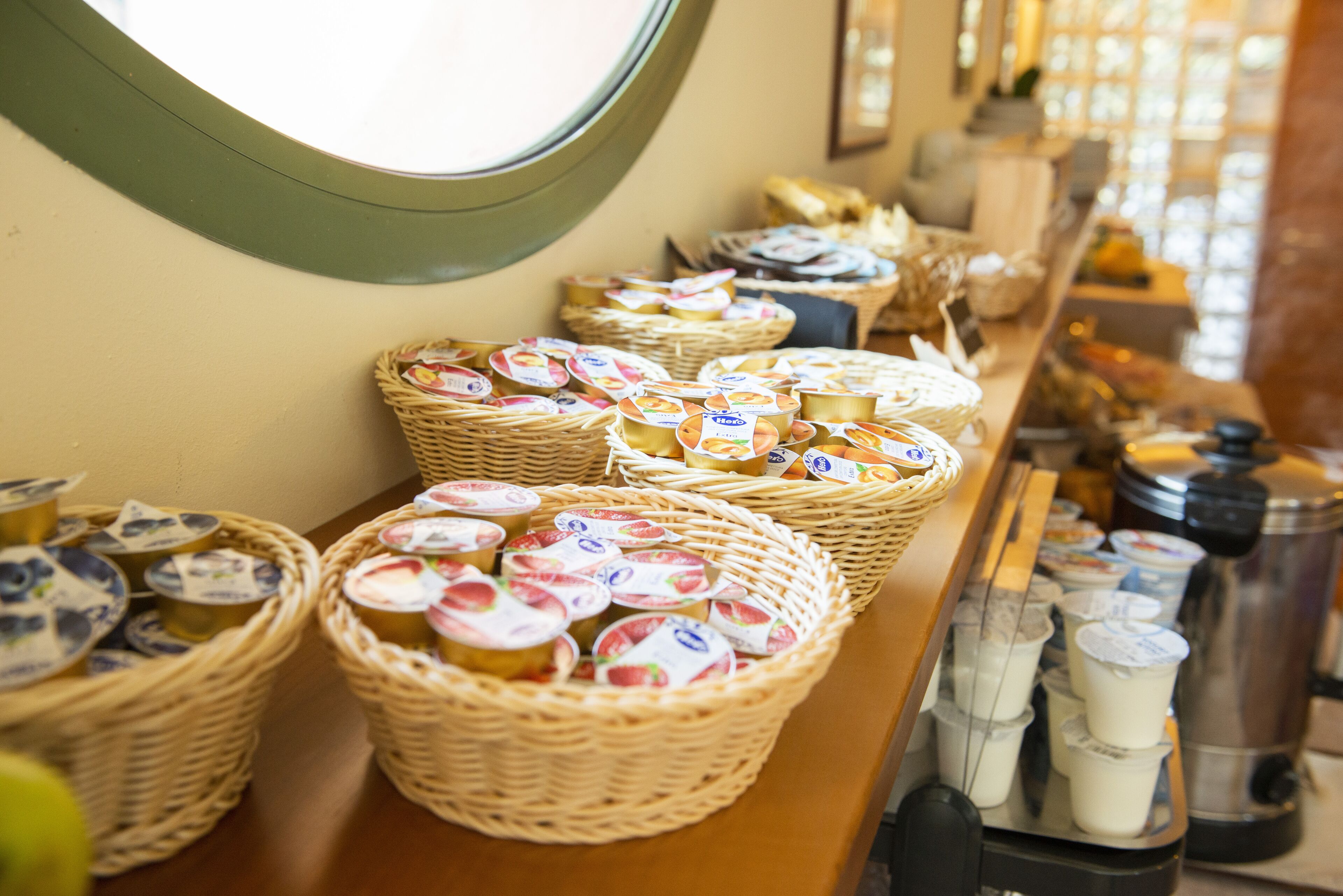 daily buffet breakfast (eur 10 per person)