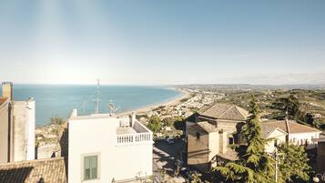 Blick von der Unterkunft