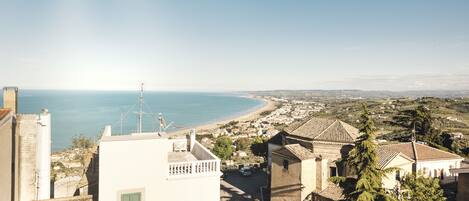 Blick von der Unterkunft