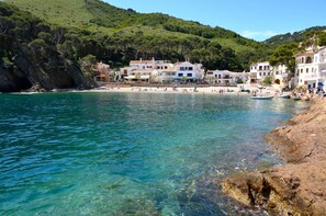 Private beach nearby