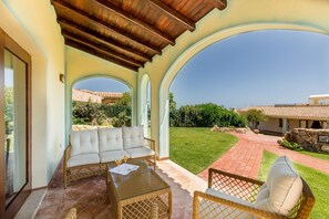 Family Room, Connecting Rooms, Garden View | View from room - Hotel Costa Caddu (San Teodoro)