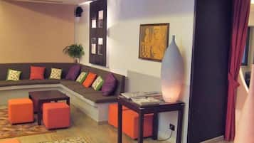 Sitzecke in der Lobby