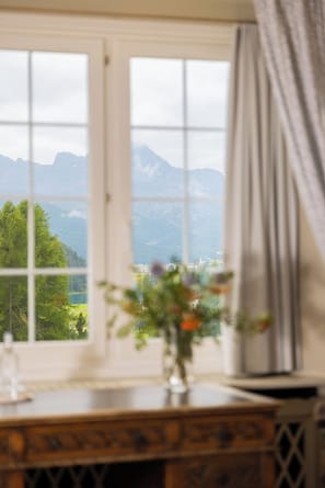 Junior Suite, Balcony | View from room - Chesa Spuondas (St. Moritz)