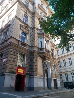 Fachada del alojamiento