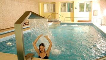 Indoor pool, outdoor pool