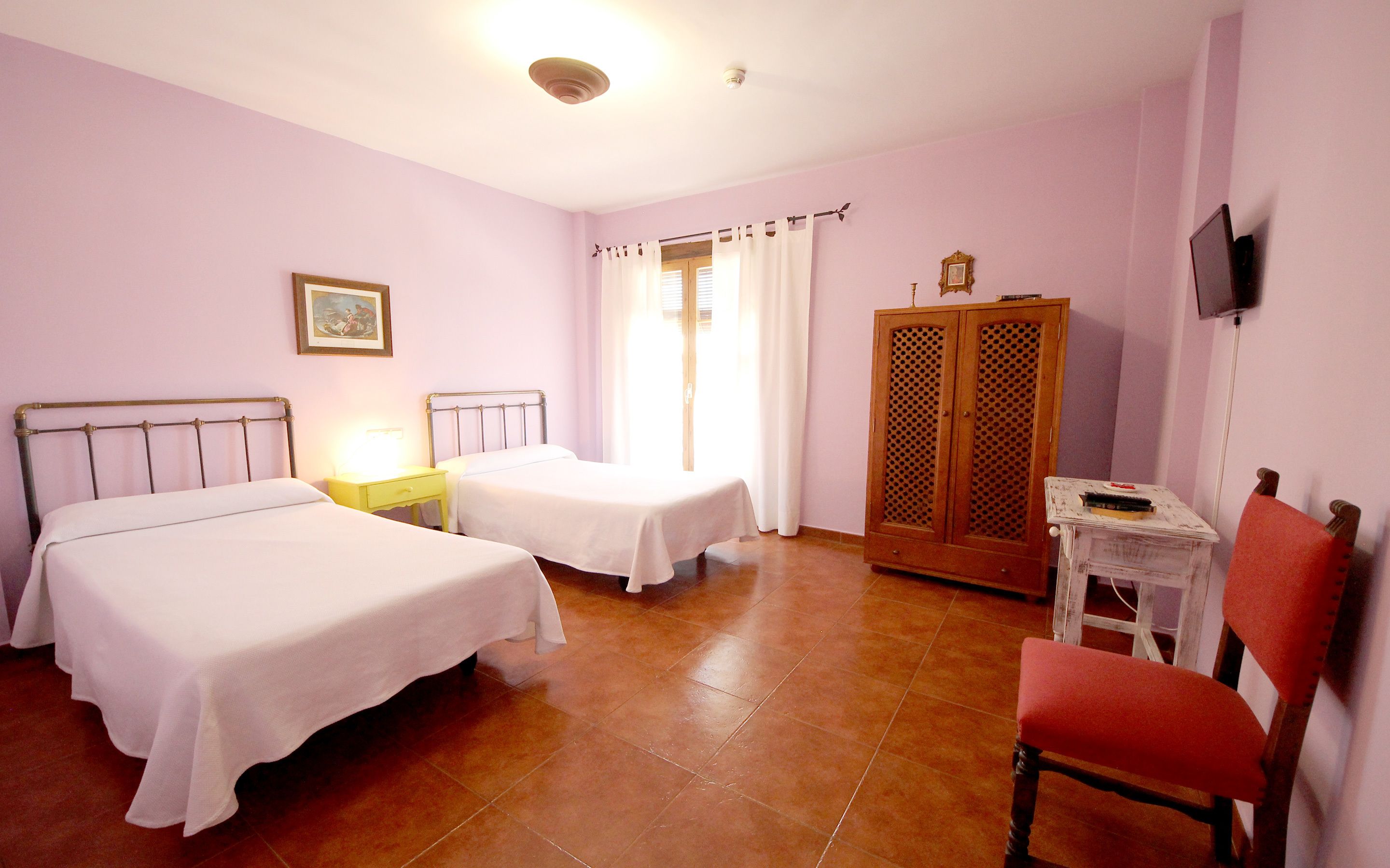 double room, mountain view | desk, blackout curtains, free wifi