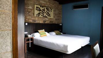Premium bedding, down duvets, in-room safe, individually decorated
