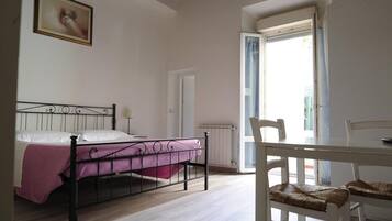 Premium bedding, memory-foam beds, individually furnished, desk