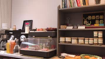 Daily buffet breakfast (EUR 10 per person)