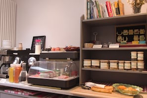 Daily buffet breakfast (EUR 10 per person)