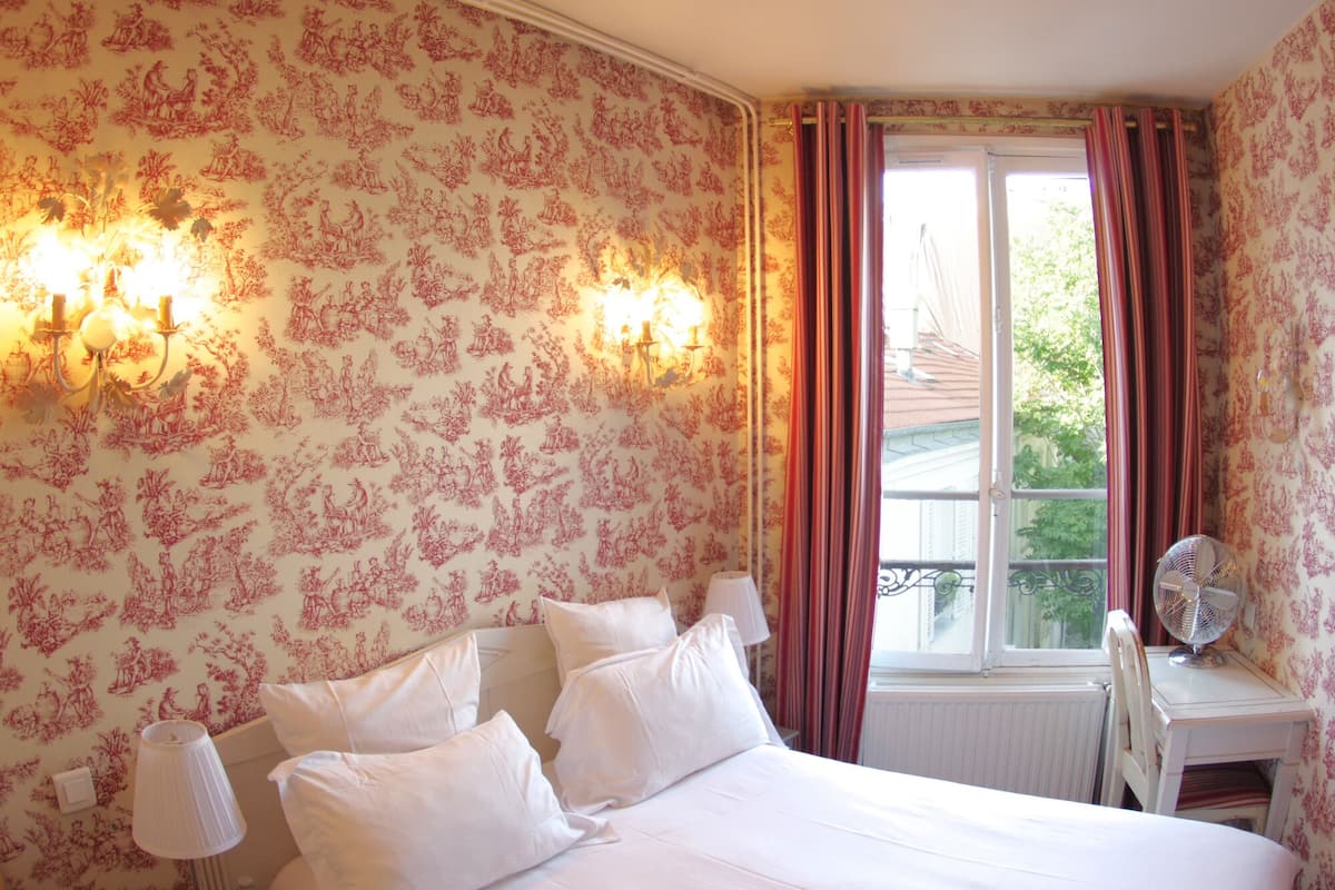 Klassieke tweepersoonskamer | Lakens van Egyptisch katoen, luxe beddengoed, pillowtop-bedden