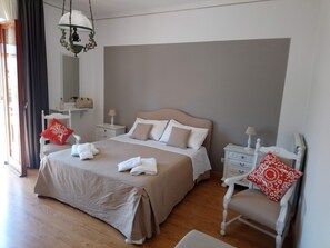 Premium bedding, down comforters, memory foam beds, in-room safe