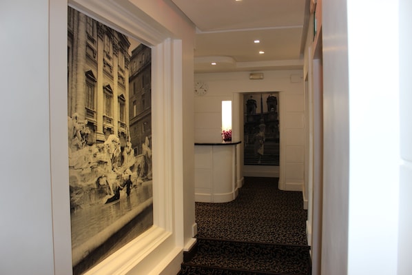 Interior entrance