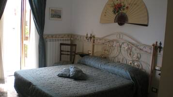 Down comforters, individually decorated, individually furnished, desk