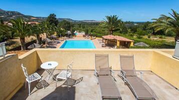 Tweepersoonskamer, terras | Terras