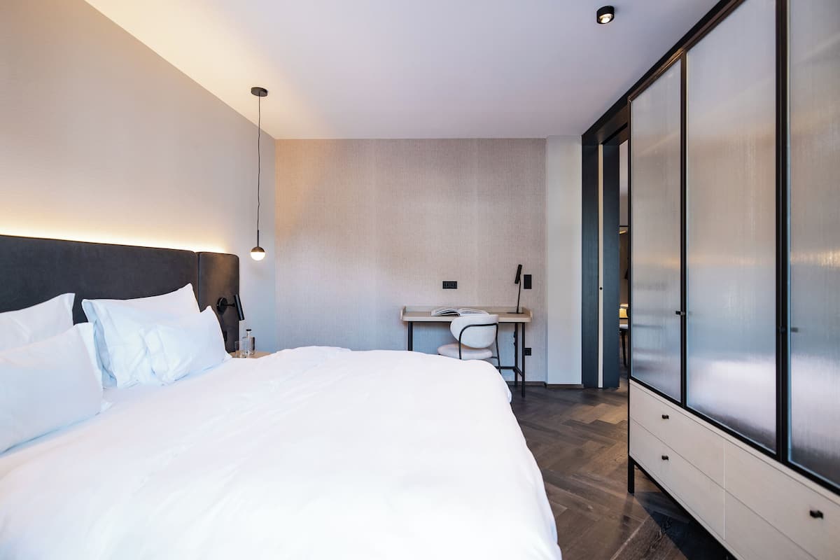 SPLIT STUDIO FOR 4 BALCONY | 2 camere, minibar, una cassaforte in camera, tende oscuranti