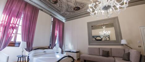 Premium bedding, down comforters, Select Comfort beds, minibar