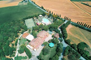 Aerial view - Podere del Germano Reale (Coriano)