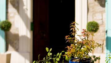 Majoituspaikan julkisivu