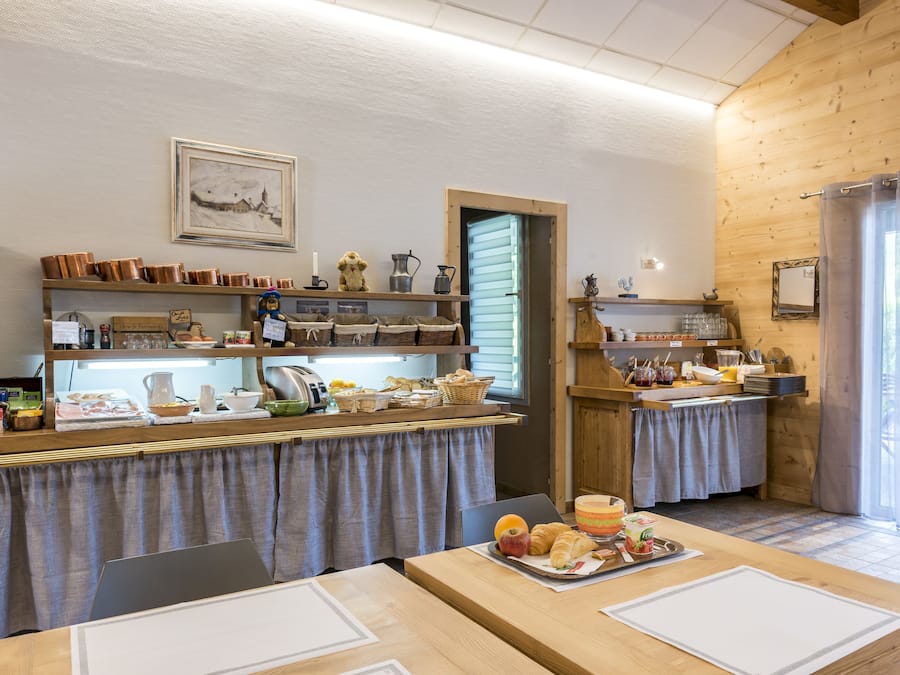 Daily buffet breakfast (EUR 10 per person)