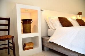 Italienske Frette-laken, dundyner og senger med Select Comfort-madrass