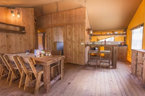 Fridge, high chair