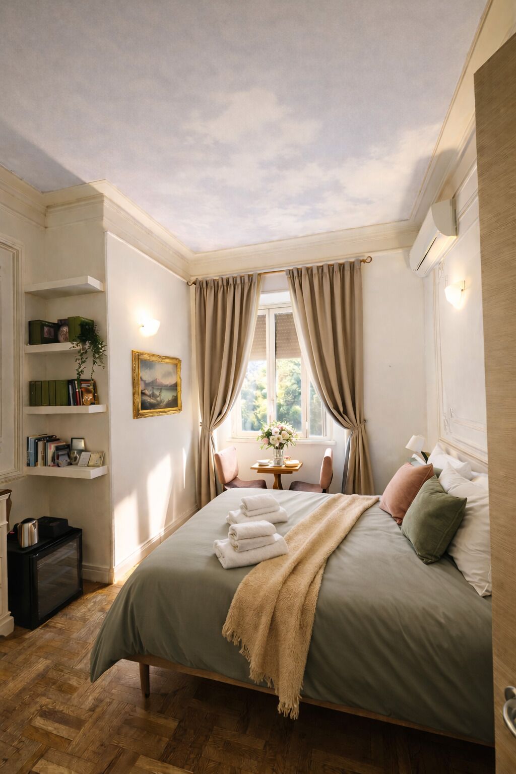 Double or Twin Room (Private External Bathroom) | Egyptian cotton sheets, pillowtop beds, in-room safe