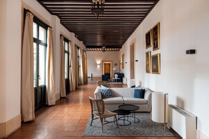 Zona de estar del vestíbulo