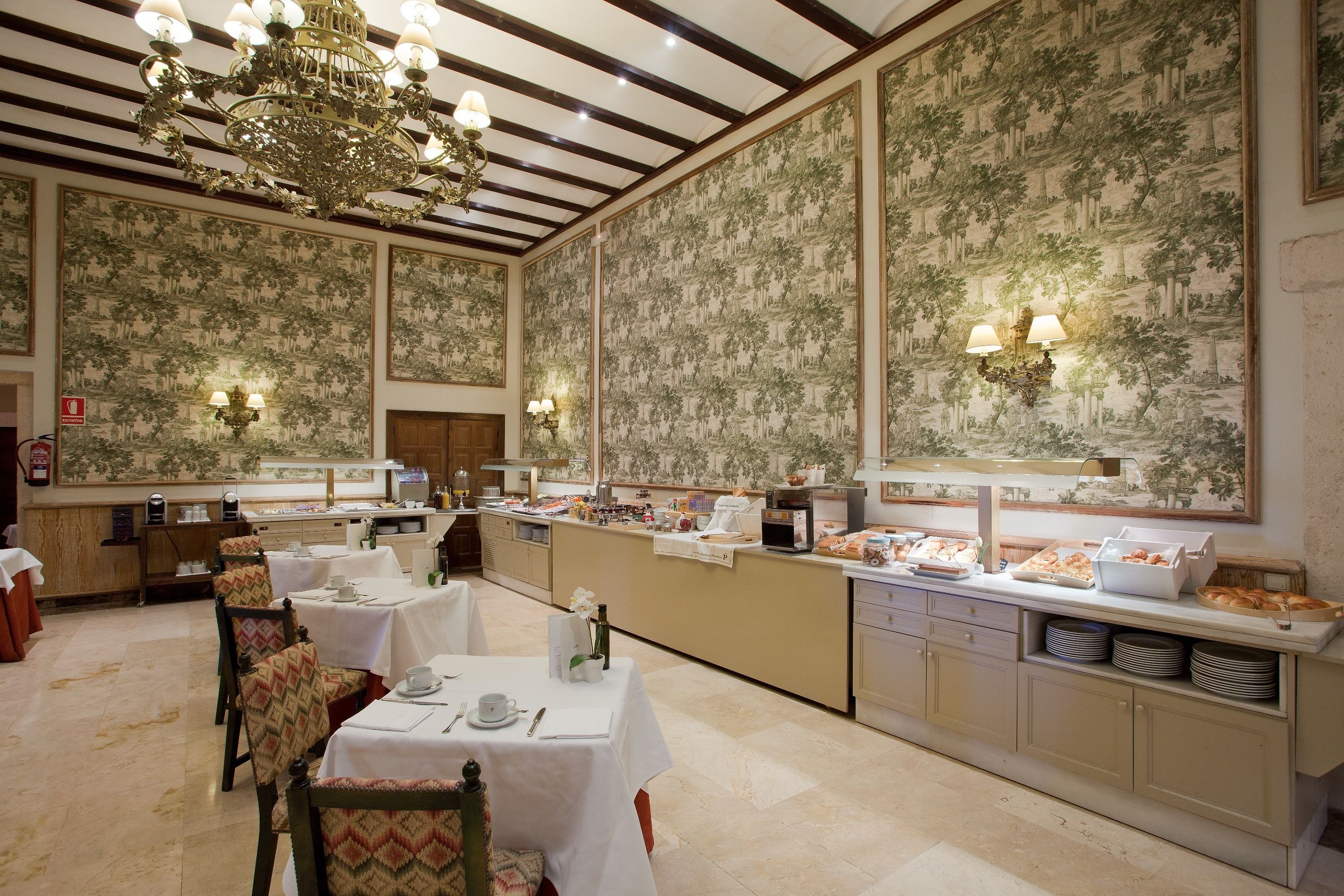 daily buffet breakfast (eur 21 per person)