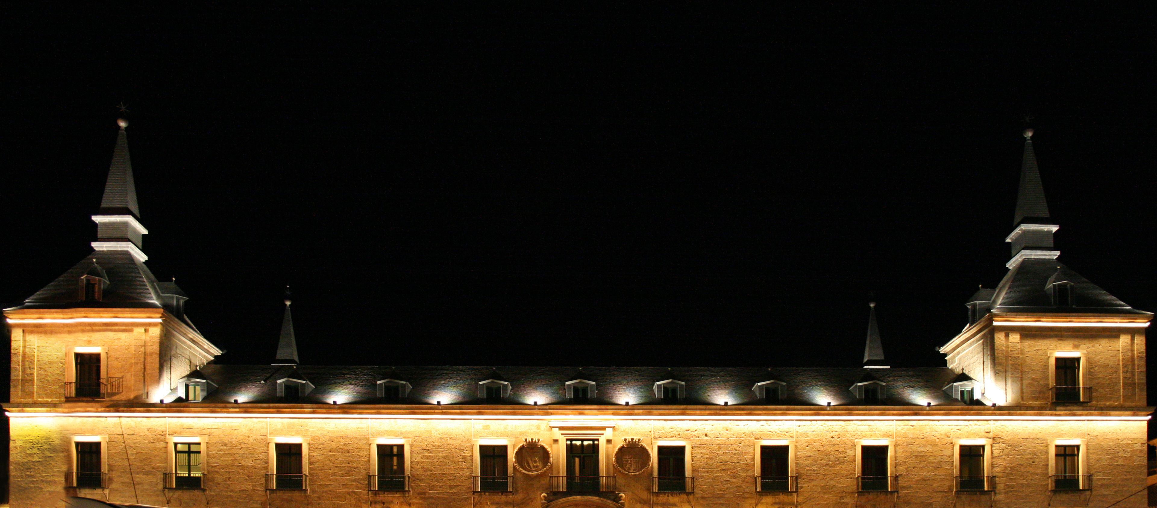 front of property – evening/night