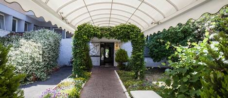 Façade de l’hébergement