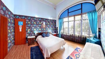 Comfort Triple Room | Premium bedding, down comforters, memory foam beds, laptop workspace