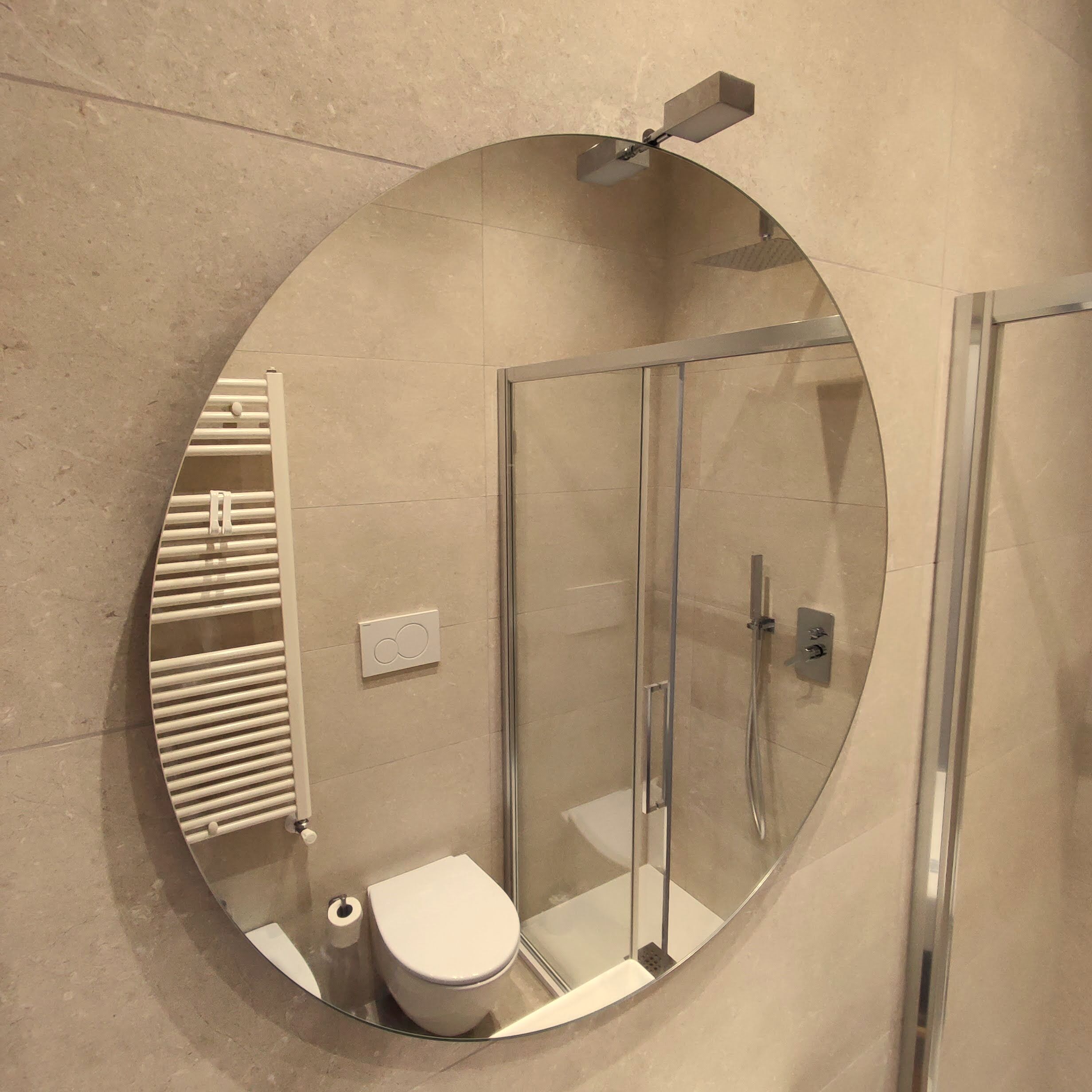 junior suite | bathroom | shower, free toiletries, hair dryer, bathrobes