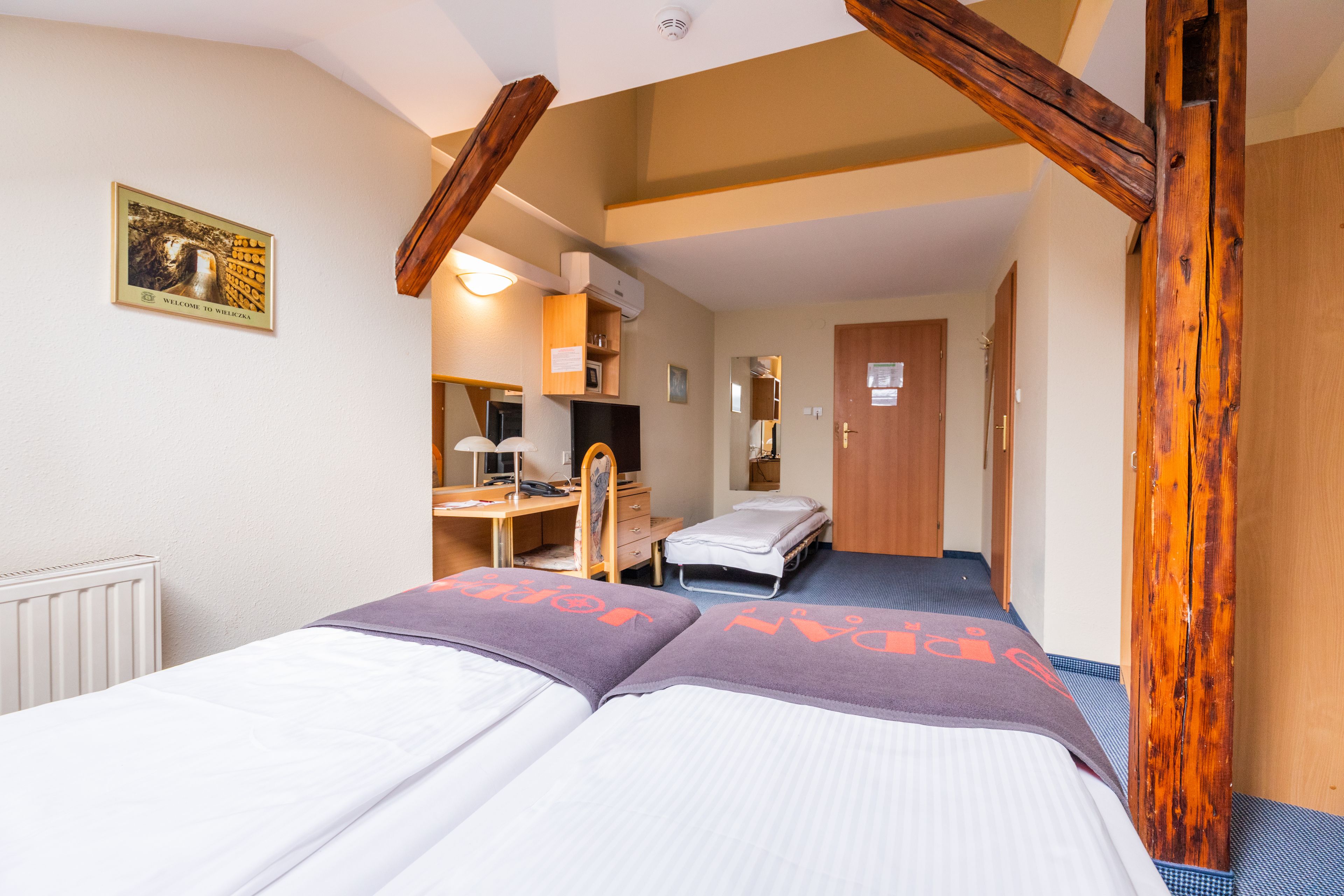 triple room | in-room safe, desk, blackout curtains, free wifi