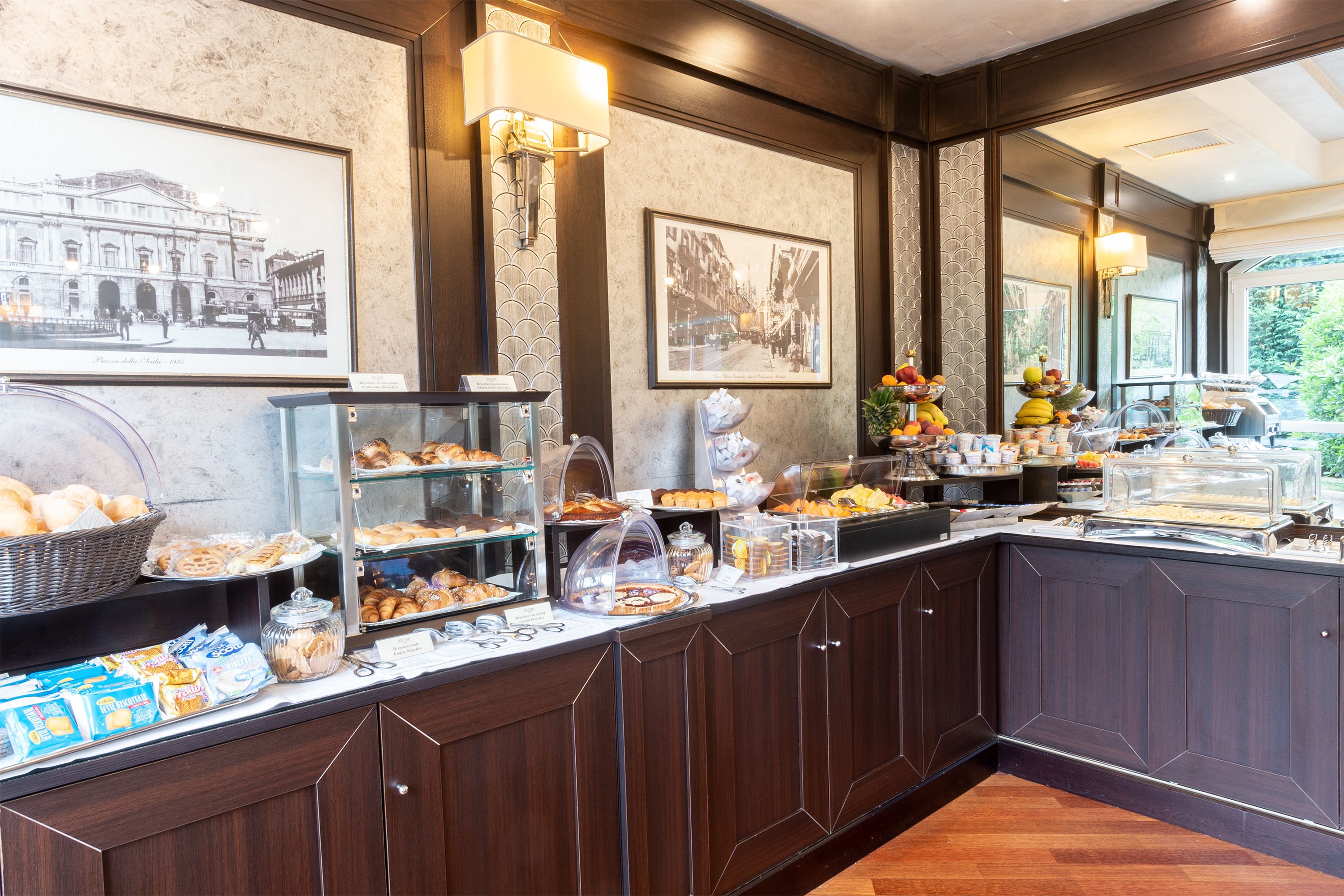 daily buffet breakfast (eur 10 per person)