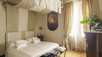 Habitación doble | Sábanas de algodón egipcio, ropa de cama hipoalergénica y edredón