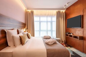 Literie de qualité supérieure, minibar, coffres-forts dans les chambres