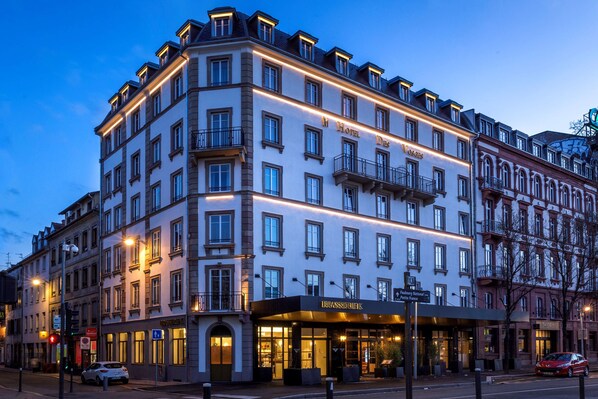A multi-story hotel with a classic European architectural style, featuring balconies and large windows. - Hotel des Vosges, BW Premier Collection (Strasbourg)
