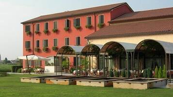 Fassade der Unterkunft