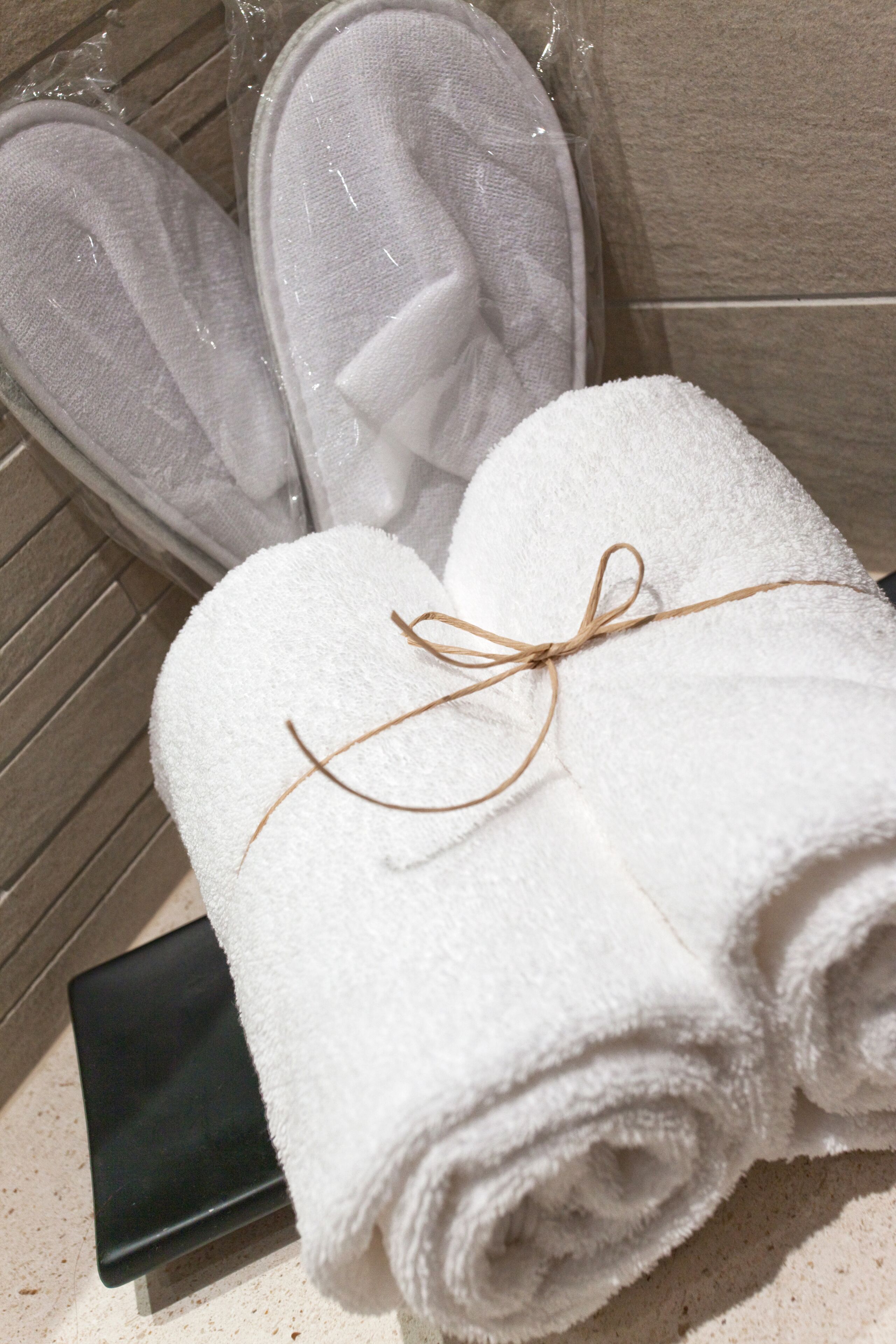 combined shower/bathtub, hair dryer, bidet, towels