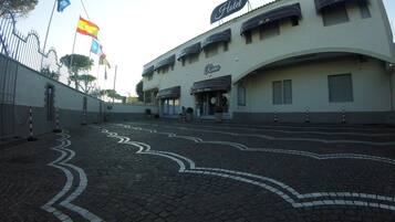 Façade de l’hébergement