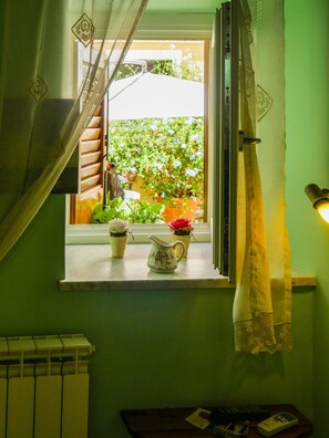 Einzelzimmer | Italienische Bettbezüge von Frette, hochwertige Bettwaren