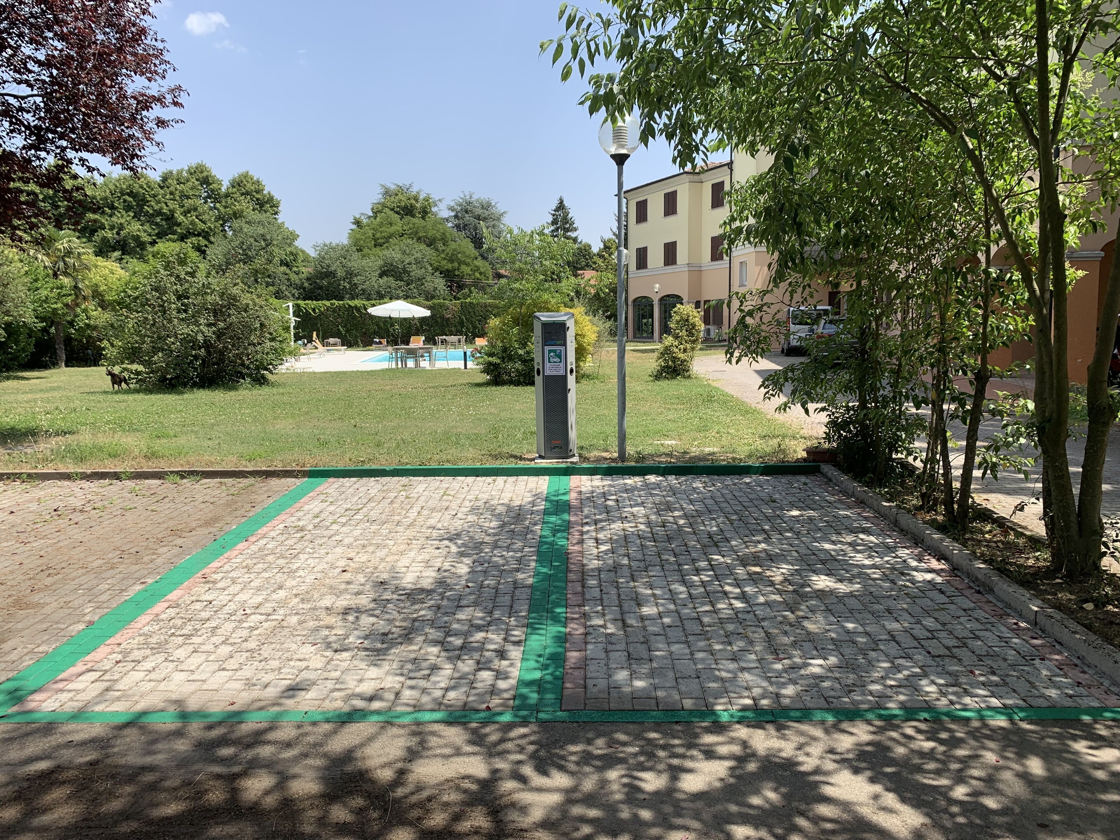 electric vehicle-charging station