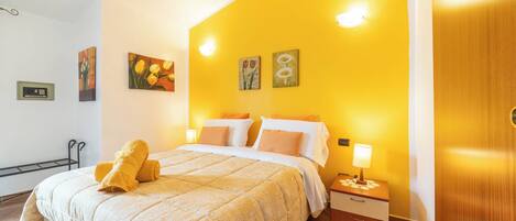 Double or Twin Room, Balcony | Down duvets, in-room safe, desk, iron/ironing board