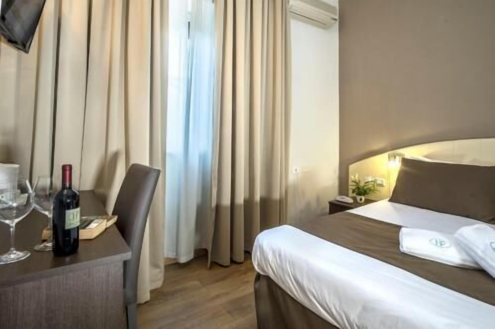 Minibar, in-room safe, desk, blackout curtains