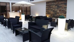 Lounge i lobbyen
