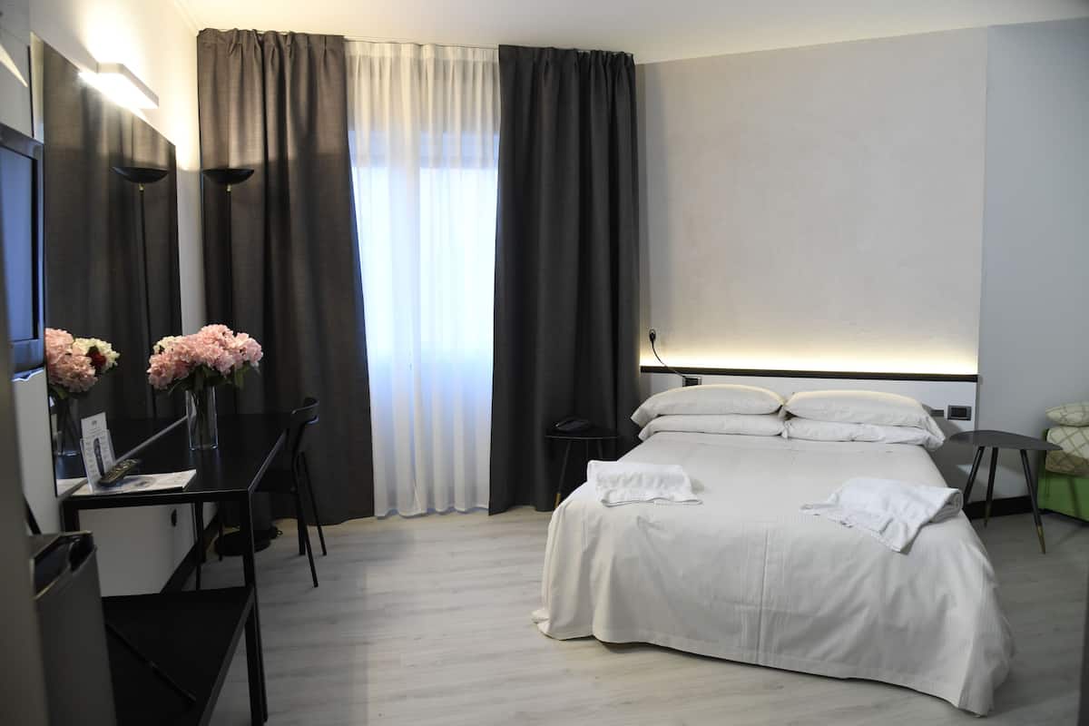 In-room safe, desk, blackout curtains, iron/ironing board