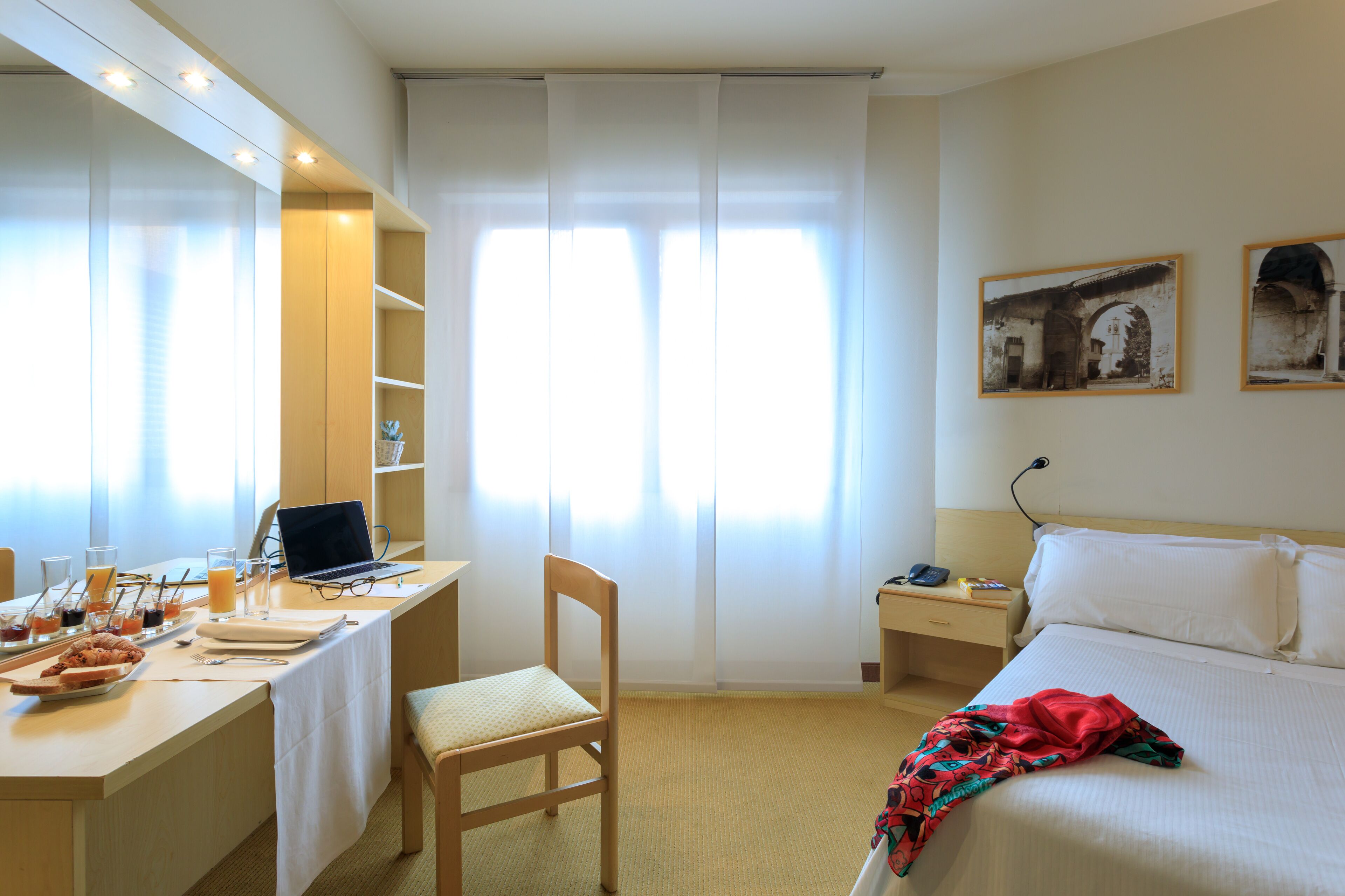 superior room, 1 bedroom | in-room safe, desk, blackout curtains, iron/ironing board