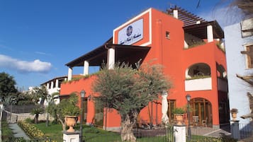 Entrada de la propiedad
