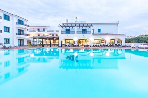 Fassade der Unterkunft – Abend/Nacht